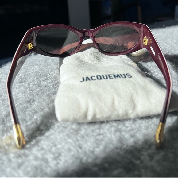 Jacquemus Ovalo Oval Sunglasses - Leopard - Picture 6 of 10